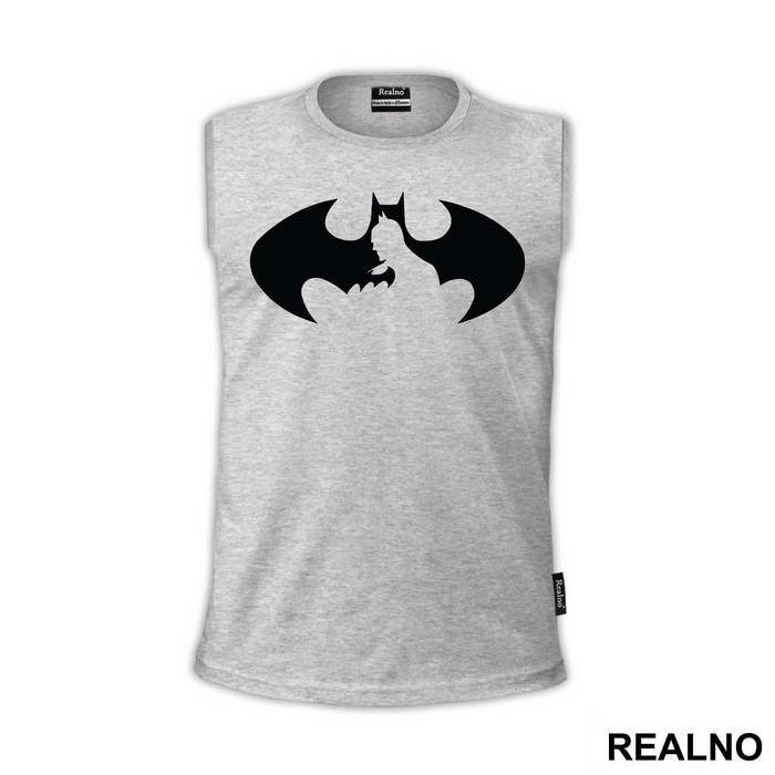 Logo And Figure - Batman - Majica