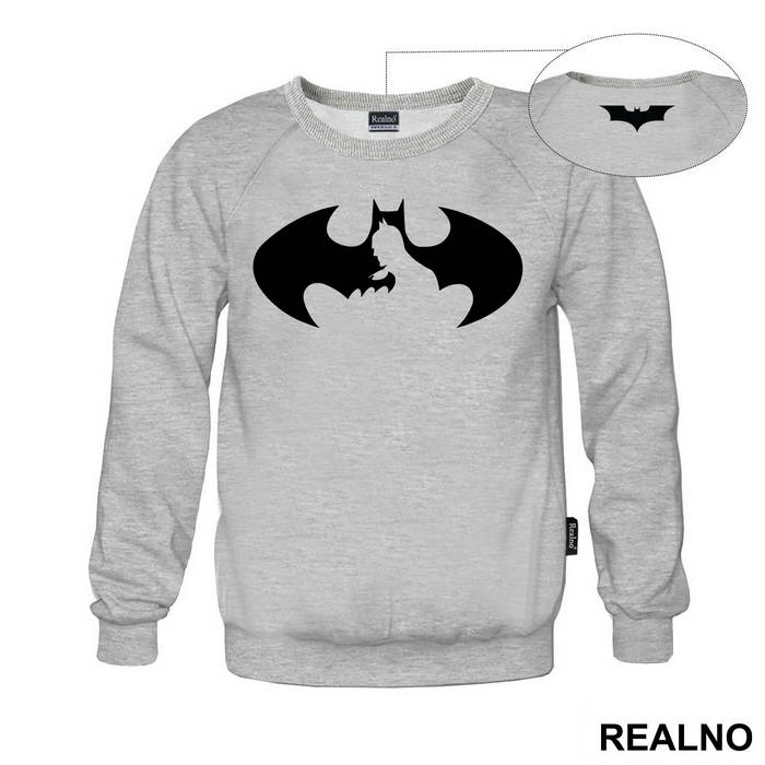 Logo And Figure - Batman - Majica