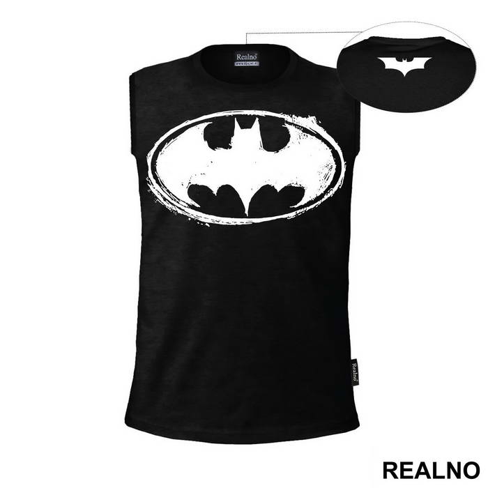 White Logo - Batman - Majica