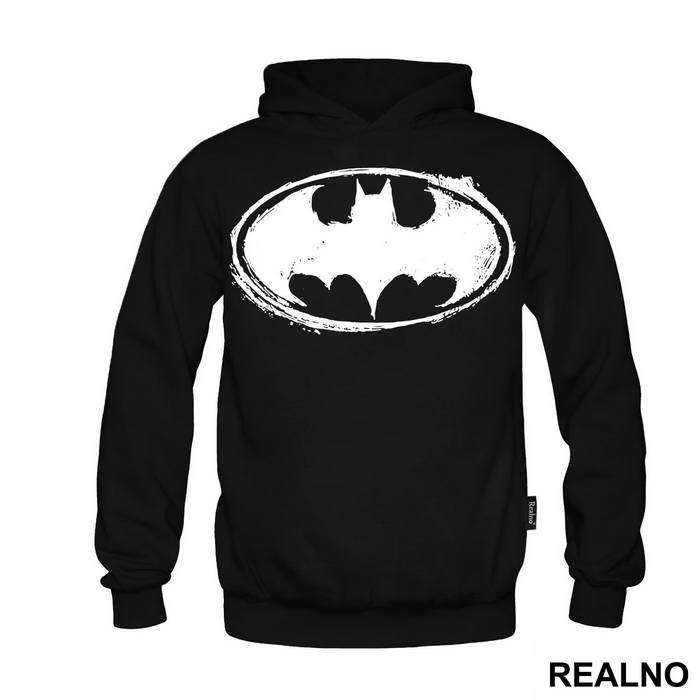 White Logo - Batman - Majica
