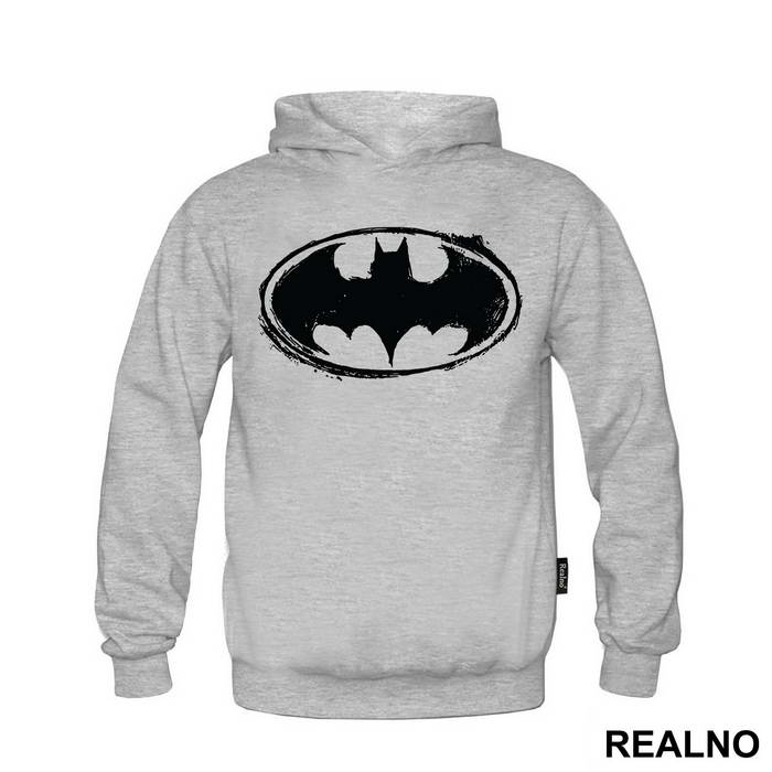 White Logo - Batman - Majica