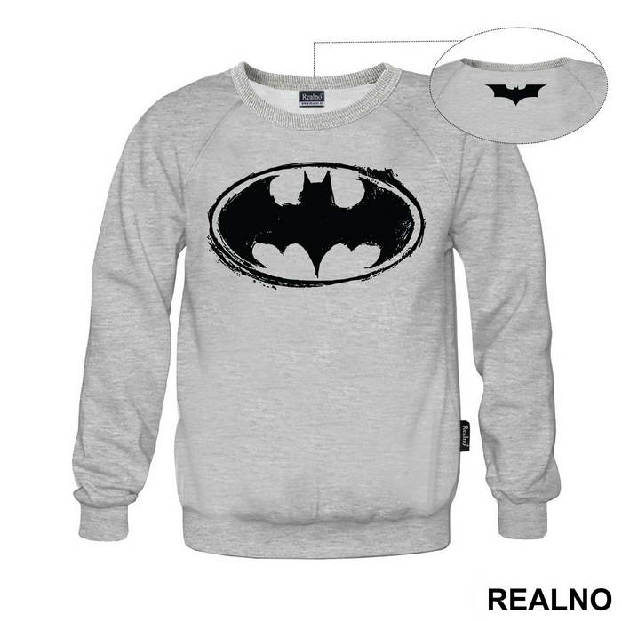 White Logo - Batman - Majica