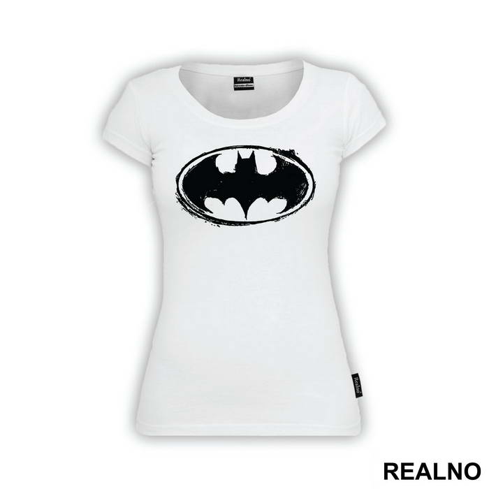 White Logo - Batman - Majica