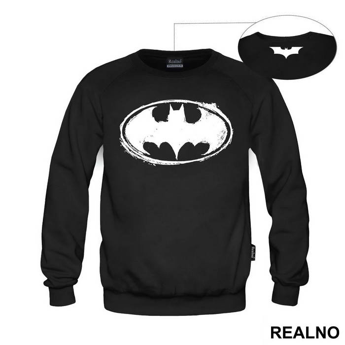 White Logo - Batman - Majica