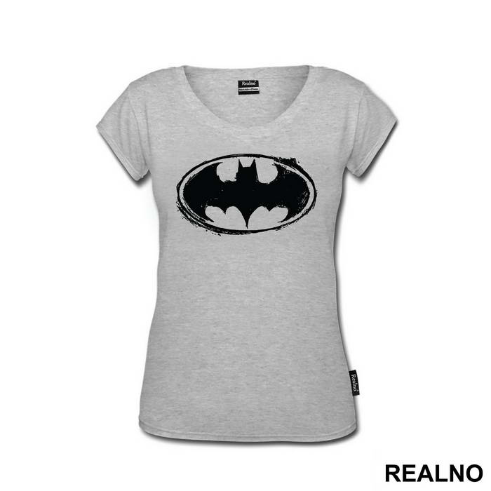 White Logo - Batman - Majica