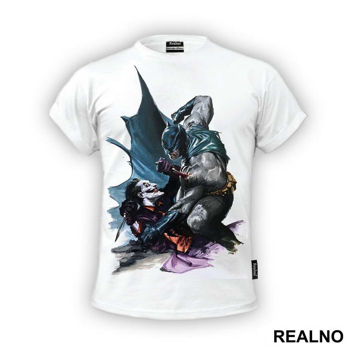 Fight - Batman - Joker - Majica