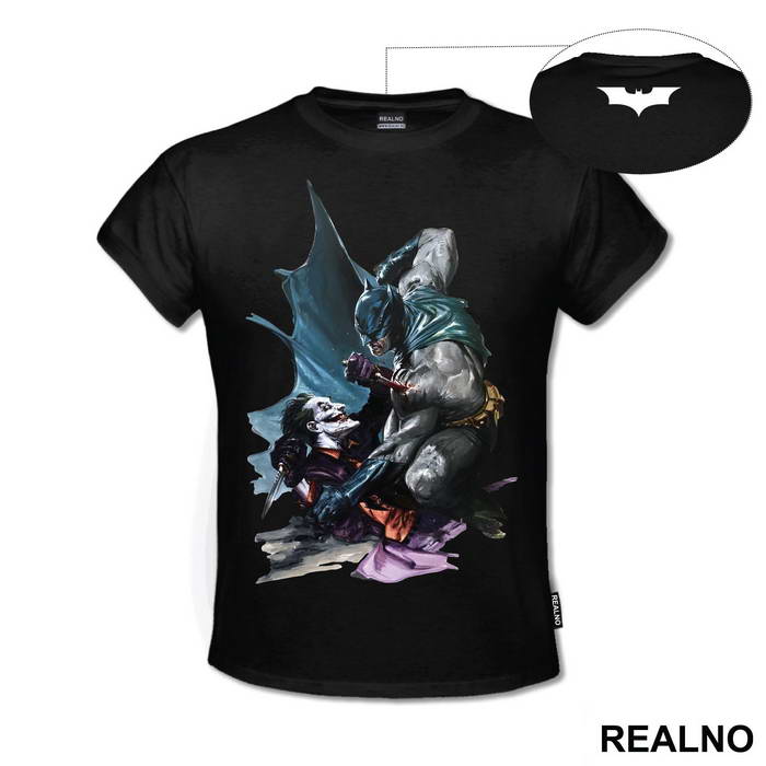 Fight - Batman - Joker - Majica