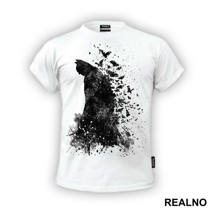 Splashing Black - Batman - Majica