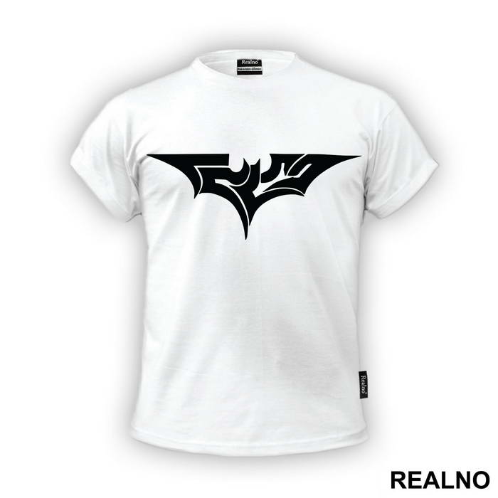 Logo - Outline - Batman - Majica