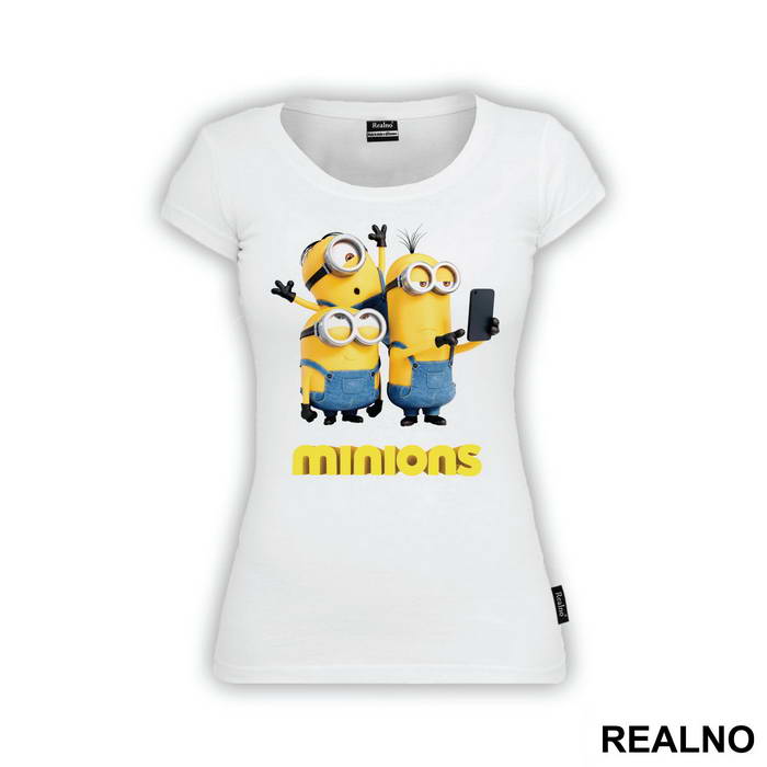 But First Let Me Take A Selfie - Minions - Majica