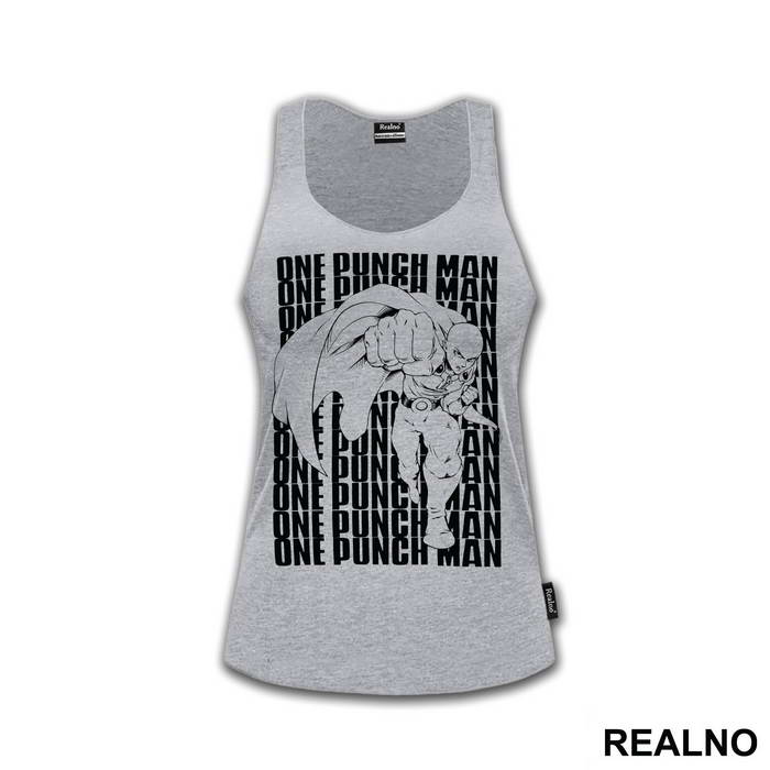 Saitama Text - One Punch Man - Majica