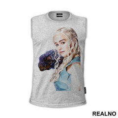 Daenerys Targaryen - Triangle Art - Game Of Thrones - GOT - Majica