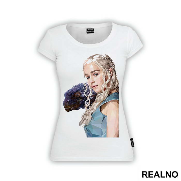 Daenerys Targaryen - Triangle Art - Game Of Thrones - GOT - Majica