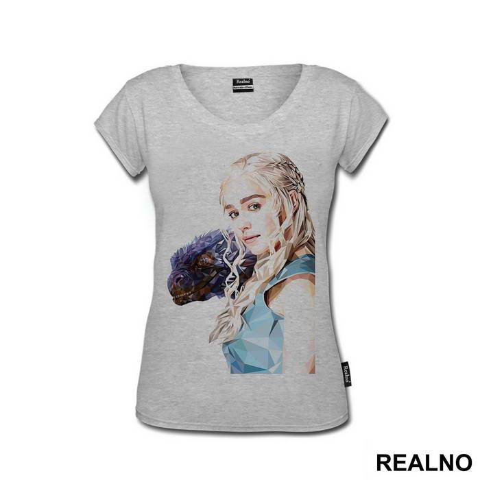 Daenerys Targaryen - Triangle Art - Game Of Thrones - GOT - Majica