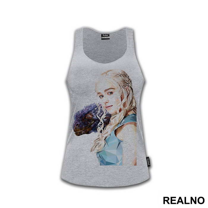 Daenerys Targaryen - Triangle Art - Game Of Thrones - GOT - Majica