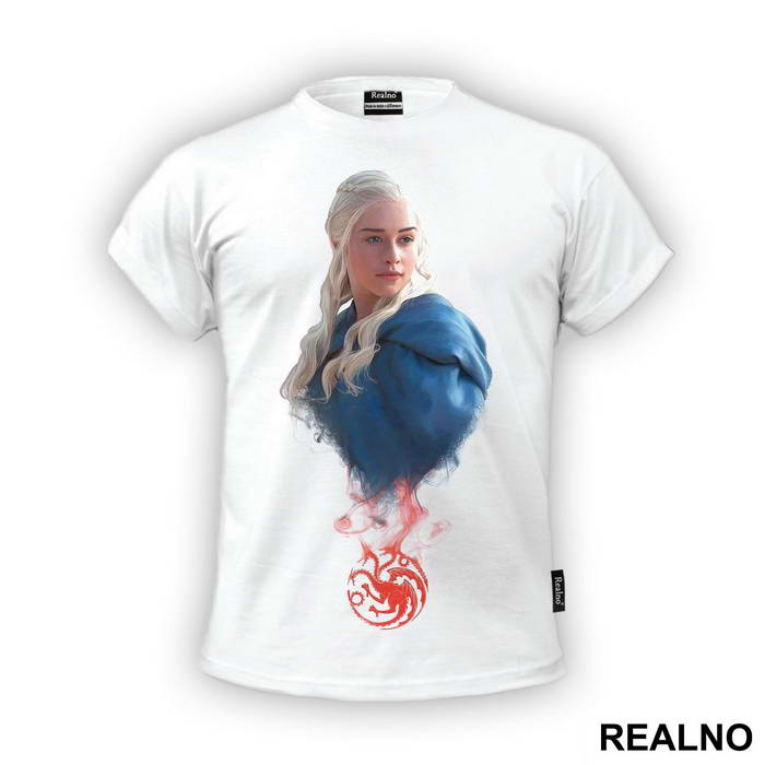 Daenerys And The Targaryen Sigil - Game Of Thrones - GOT - Majica