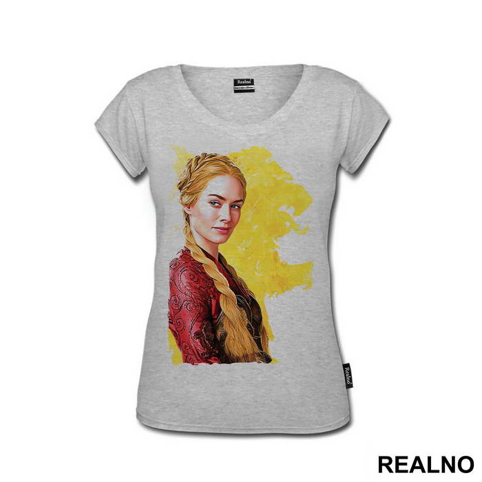 Cersei Lannister - Yellow Lion - Game Of Thrones - GOT - Majica