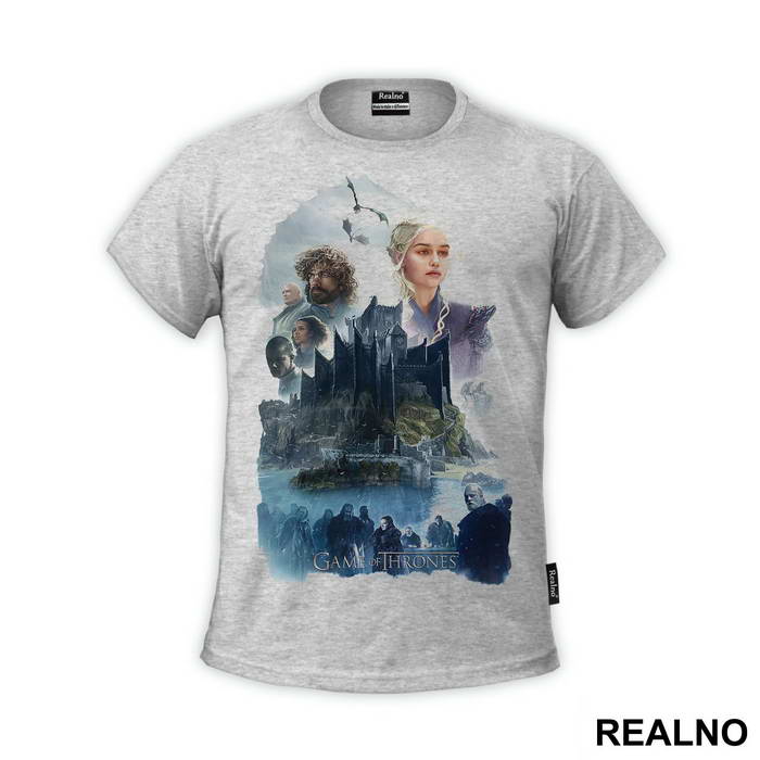 Blue Poster - Game Of Thrones - GOT - Majica