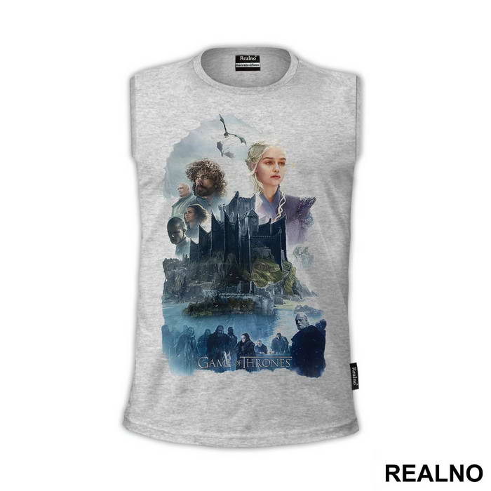 Blue Poster - Game Of Thrones - GOT - Majica