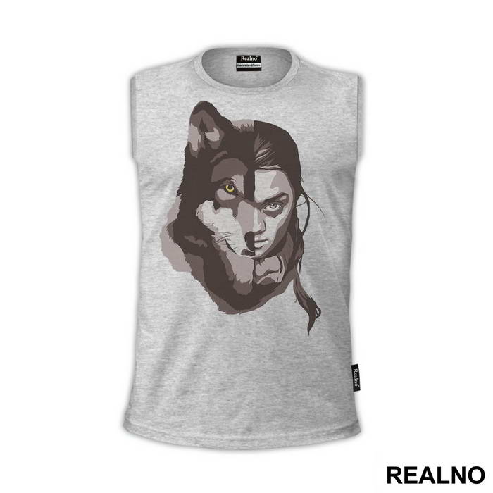 Arya Stark And Nymeria - Game Of Thrones - GOT - Majica