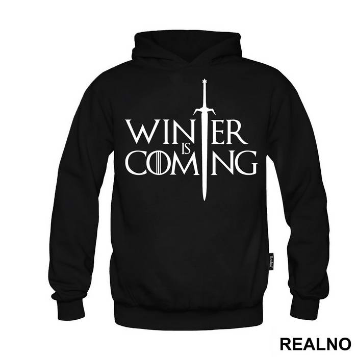 Winter Is Coming - Sword - Game Of Thrones - GOT - Majica