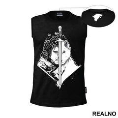 Jon Snow And Ghost Are One - White Dire Wolf - Game Of Thrones - GOT - Majica