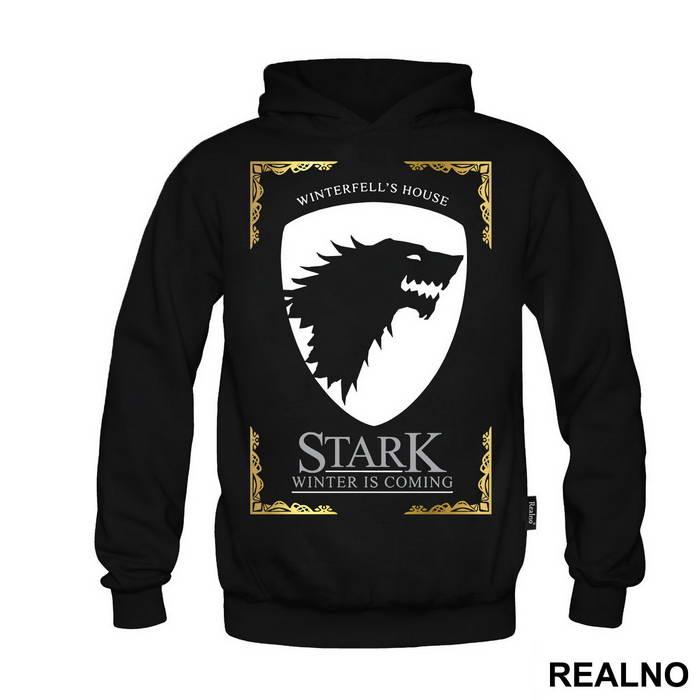 Winterfell's House - Stark - Winter Is Coming - Game Of Thrones - GOT - Majica