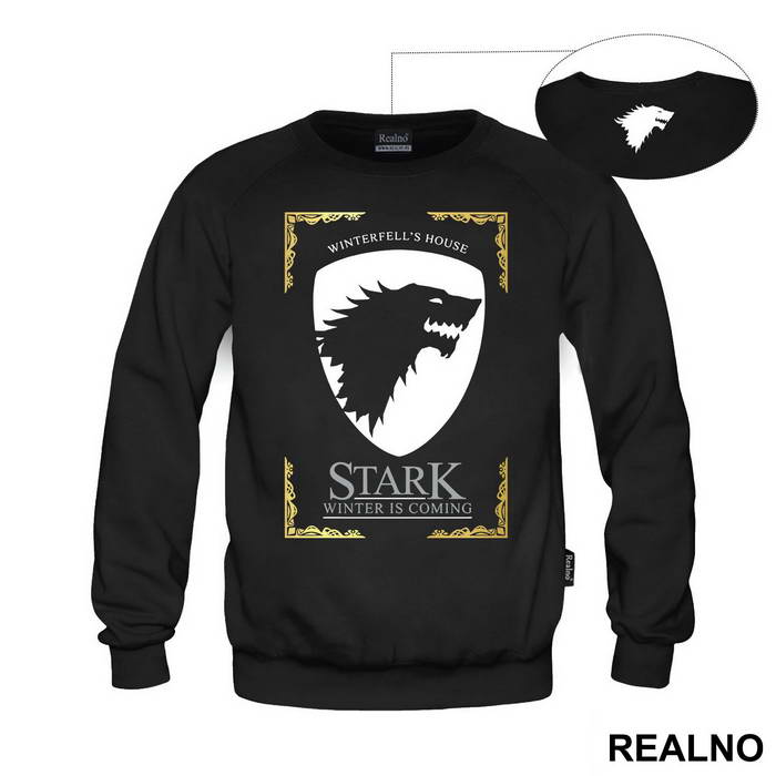 Winterfell's House - Stark - Winter Is Coming - Game Of Thrones - GOT - Majica