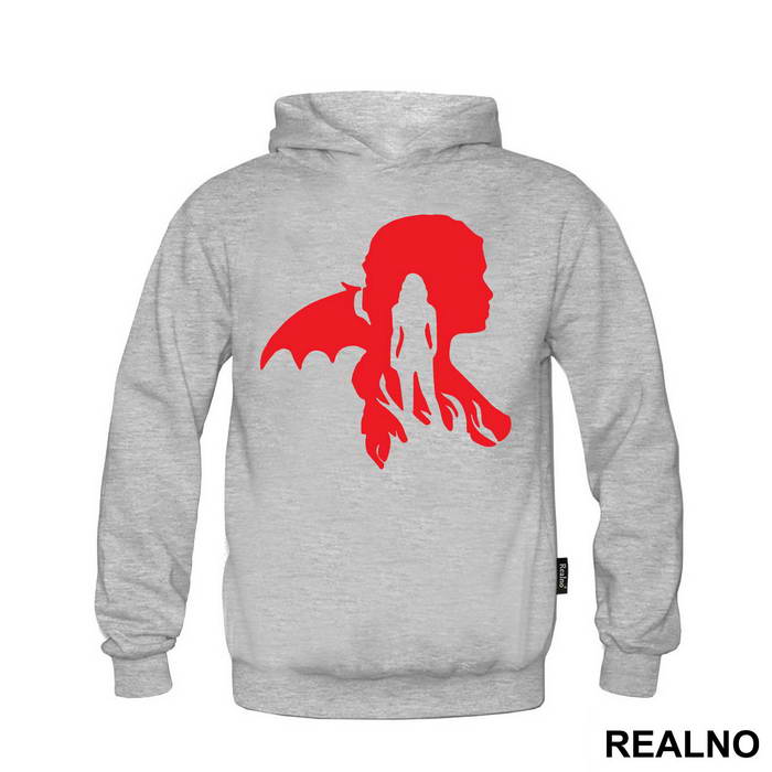 Daenerys Targaryen - Red - Game Of Thrones - GOT - Majica