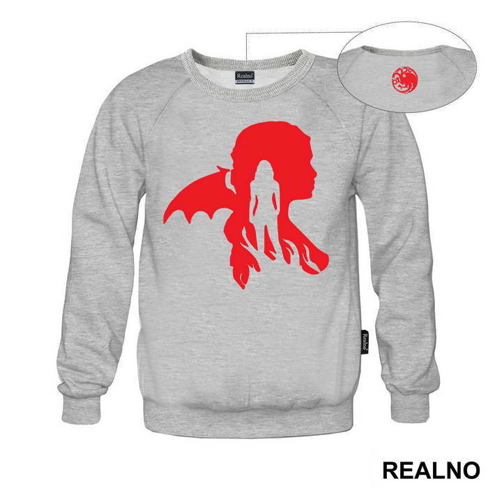 Daenerys Targaryen - Red - Game Of Thrones - GOT - Majica