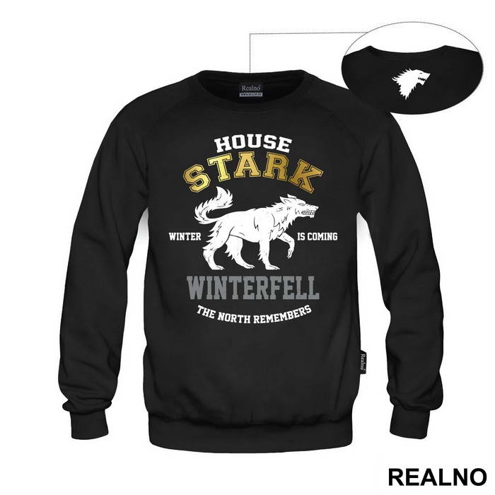 House Stark - Winterfell - The North Remembers - Game Of Thrones - GOT - Majica