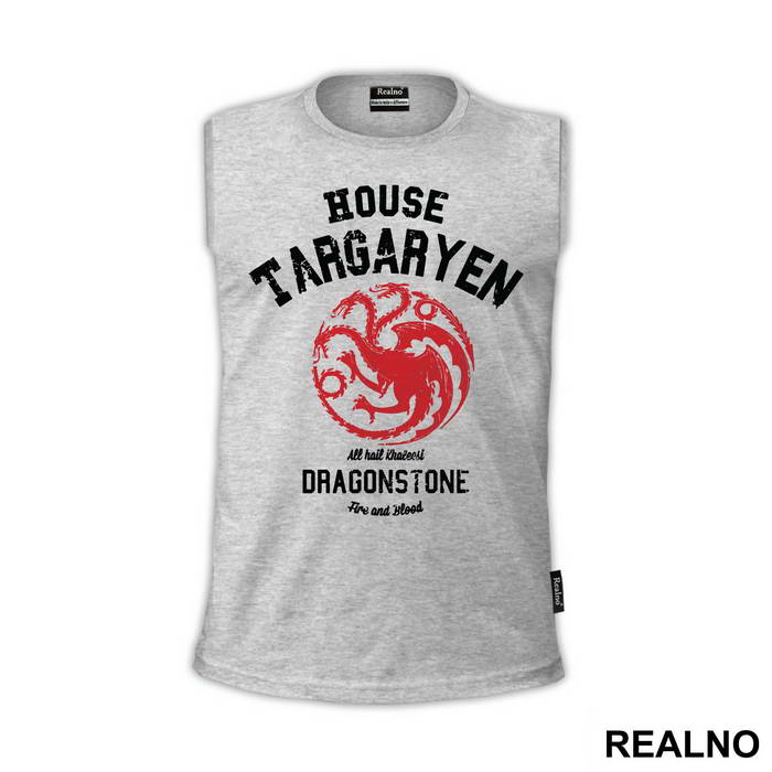 House Targaryen - All Hail Khaleesi - Dragonstone - Game Of Thrones - GOT - Majica