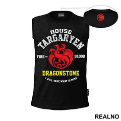 House Targaryen - I Will Take What Is Mine - White, Red And Yellow - Game Of Thrones - GOT - Majica