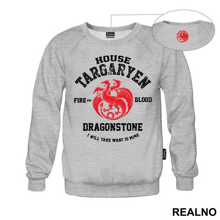 House Targaryen - I Will Take What Is Mine - White, Red And Yellow - Game Of Thrones - GOT - Majica