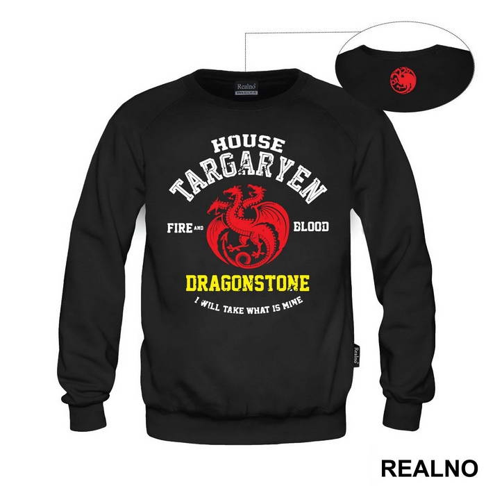 House Targaryen - I Will Take What Is Mine - White, Red And Yellow - Game Of Thrones - GOT - Majica