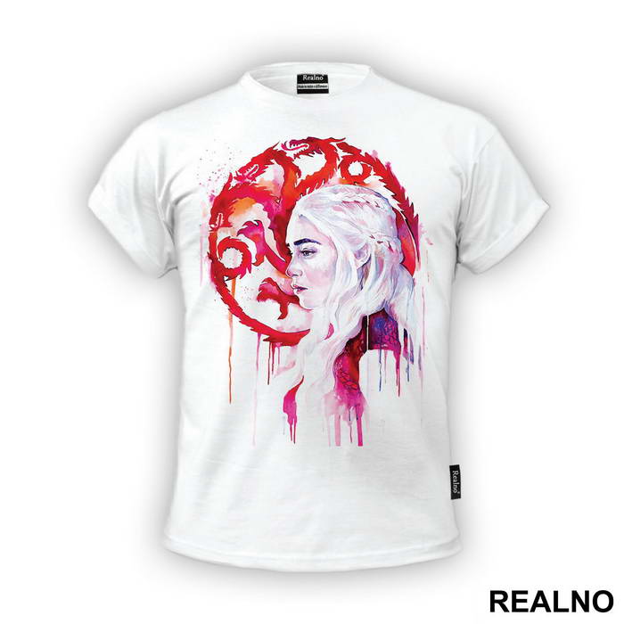 Khaleesi And The Targaryen Sigil - Game Of Thrones - GOT - Majica