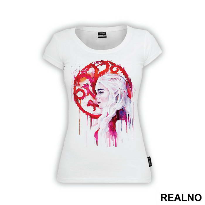 Khaleesi And The Targaryen Sigil - Game Of Thrones - GOT - Majica