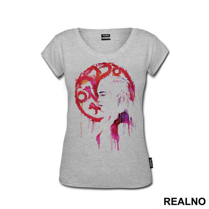 Khaleesi And The Targaryen Sigil - Game Of Thrones - GOT - Majica