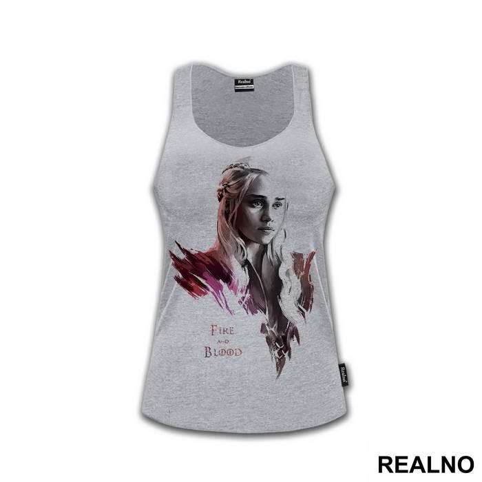 Daenerys Targaryen - Fire And Blood - Game Of Thrones - GOT - Majica