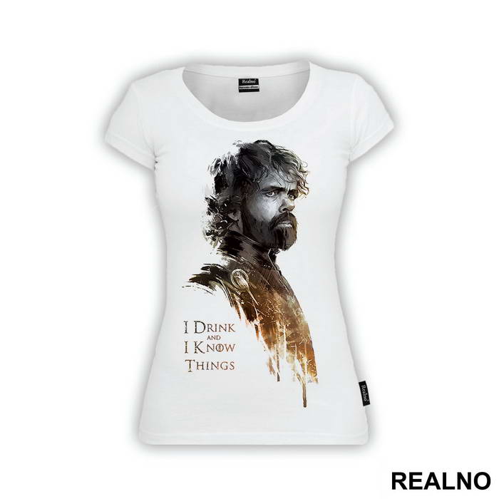 I Drink And I Know Things - Tyrion Lannister - Game Of Thrones - GOT - Majica