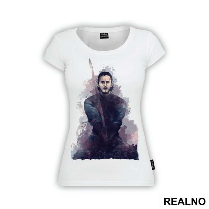 Jon Snow And Sword - Game Of Thrones - GOT - Majica