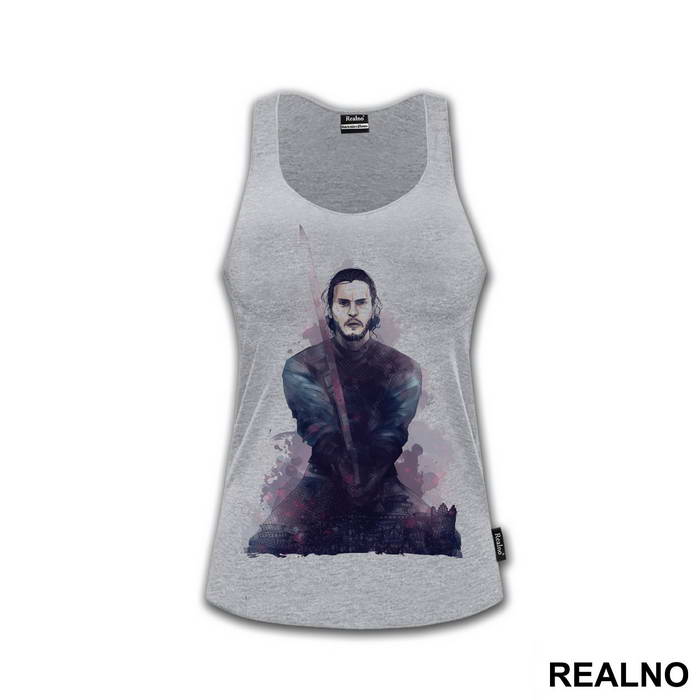 Jon Snow And Sword - Game Of Thrones - GOT - Majica