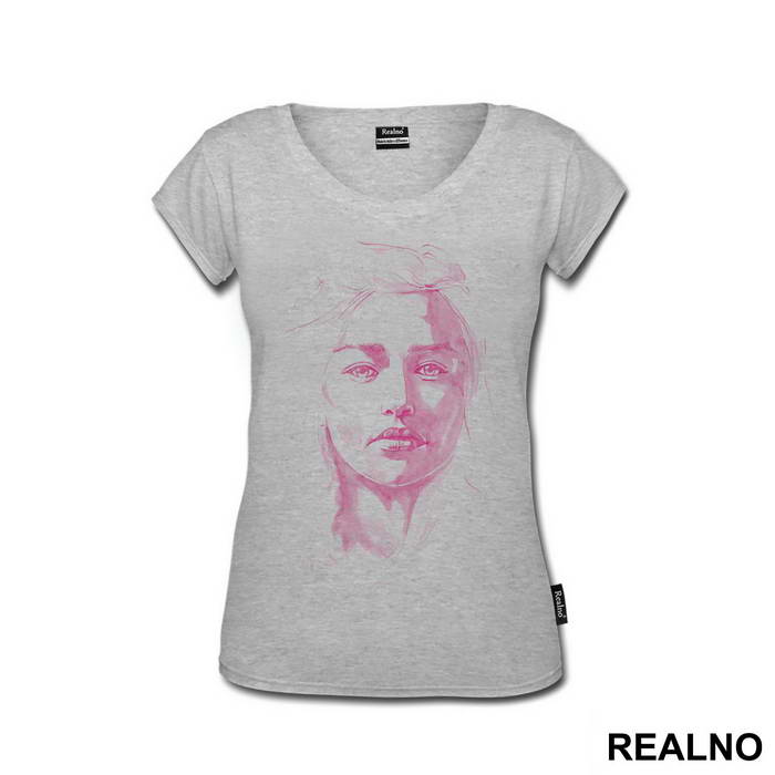 Daenerys Targaryen - Pink Watercolor - Game Of Thrones - GOT - Majica