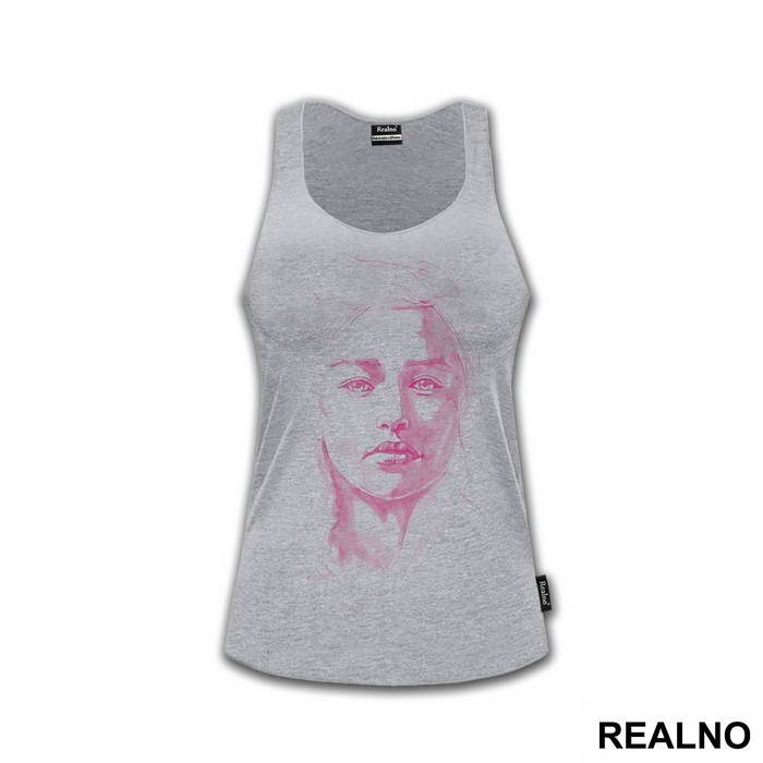 Daenerys Targaryen - Pink Watercolor - Game Of Thrones - GOT - Majica