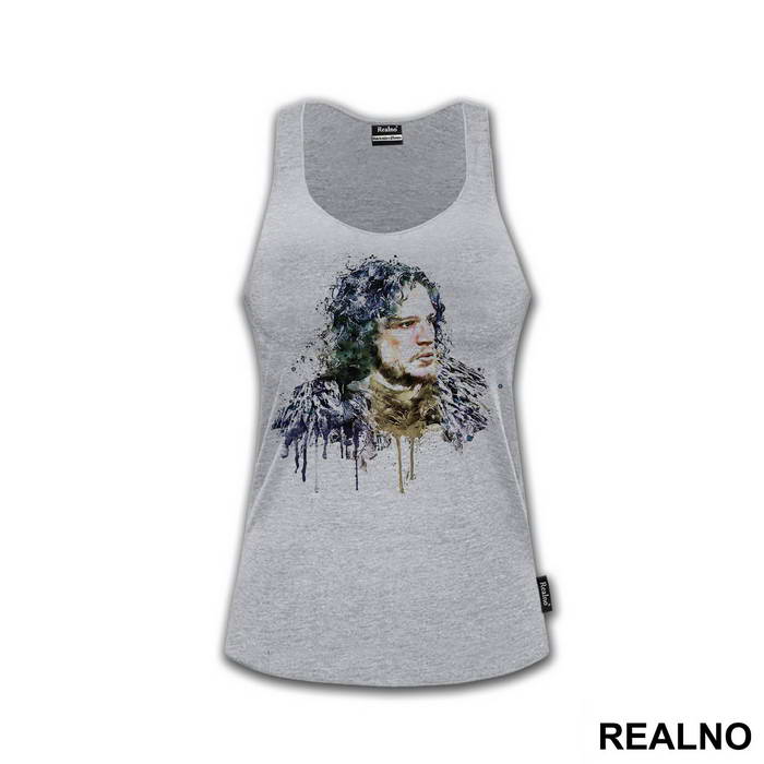 Jon Snow - Dripping Colors - Game Of Thrones - GOT - Majica