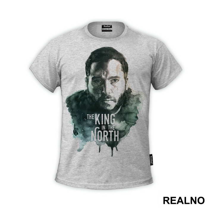 Jon Snow - The King In The North - Game Of Thrones - GOT - Majica