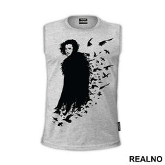 Jon Snow And Crows - Game Of Thrones - GOT - Majica