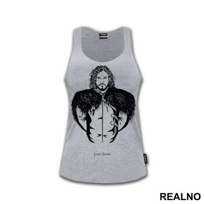 Lord Snow - Black Picture - Game Of Thrones - GOT - Majica