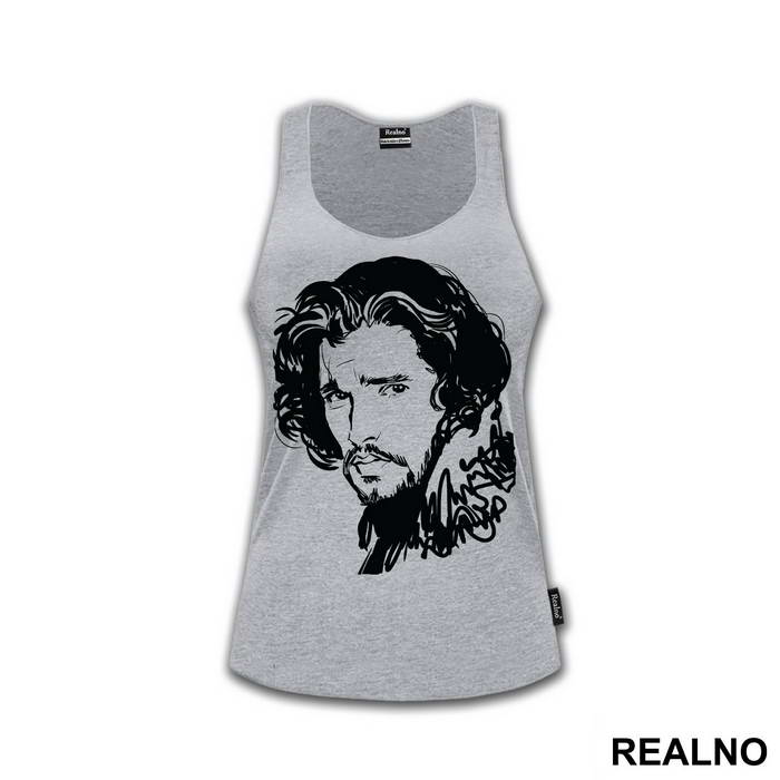 Jon Snow - Pencil Drawing - Game Of Thrones - GOT - Majica