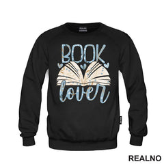 Book Lover - Blue And Cream - Books - Čitanje - Knjige - Majica